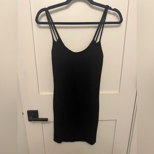 Zara Black Strappy Mini Dress